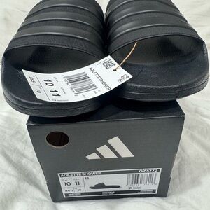 Adidas Black Adilette Shower Slides